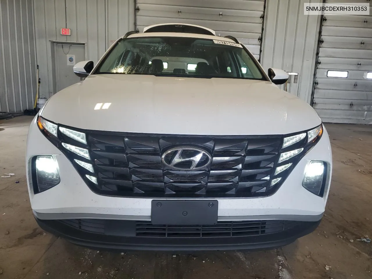 2024 Hyundai Tucson Sel VIN: 5NMJBCDEXRH310353 Lot: 55710494