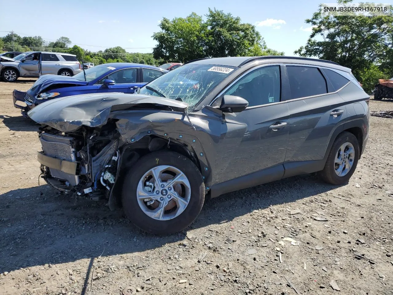 2024 Hyundai Tucson Sel VIN: 5NMJB3DE9RH367918 Lot: 56556224