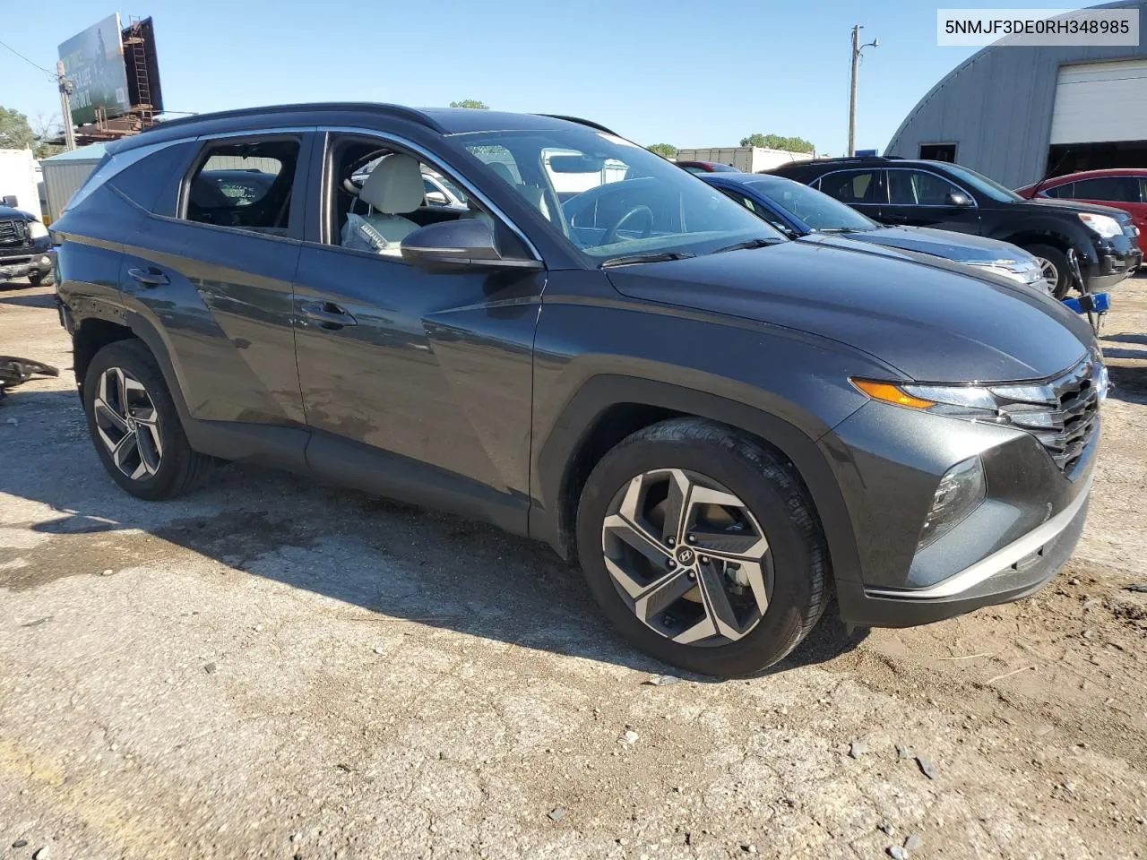 2024 Hyundai Tucson Sel VIN: 5NMJF3DE0RH348985 Lot: 57927484