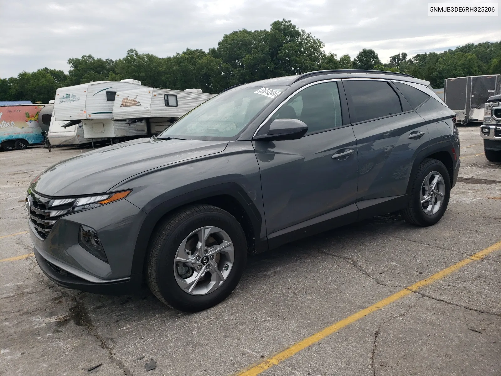 2024 Hyundai Tucson Sel VIN: 5NMJB3DE6RH325206 Lot: 59273384