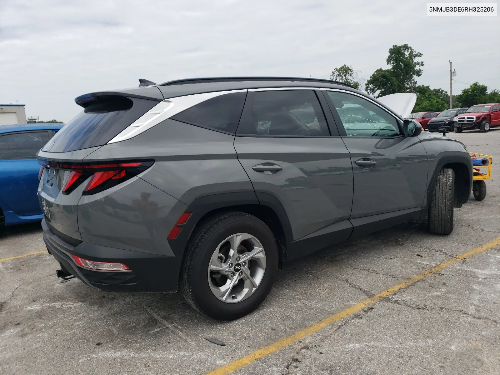 2024 Hyundai Tucson Sel VIN: 5NMJB3DE6RH325206 Lot: 59273384