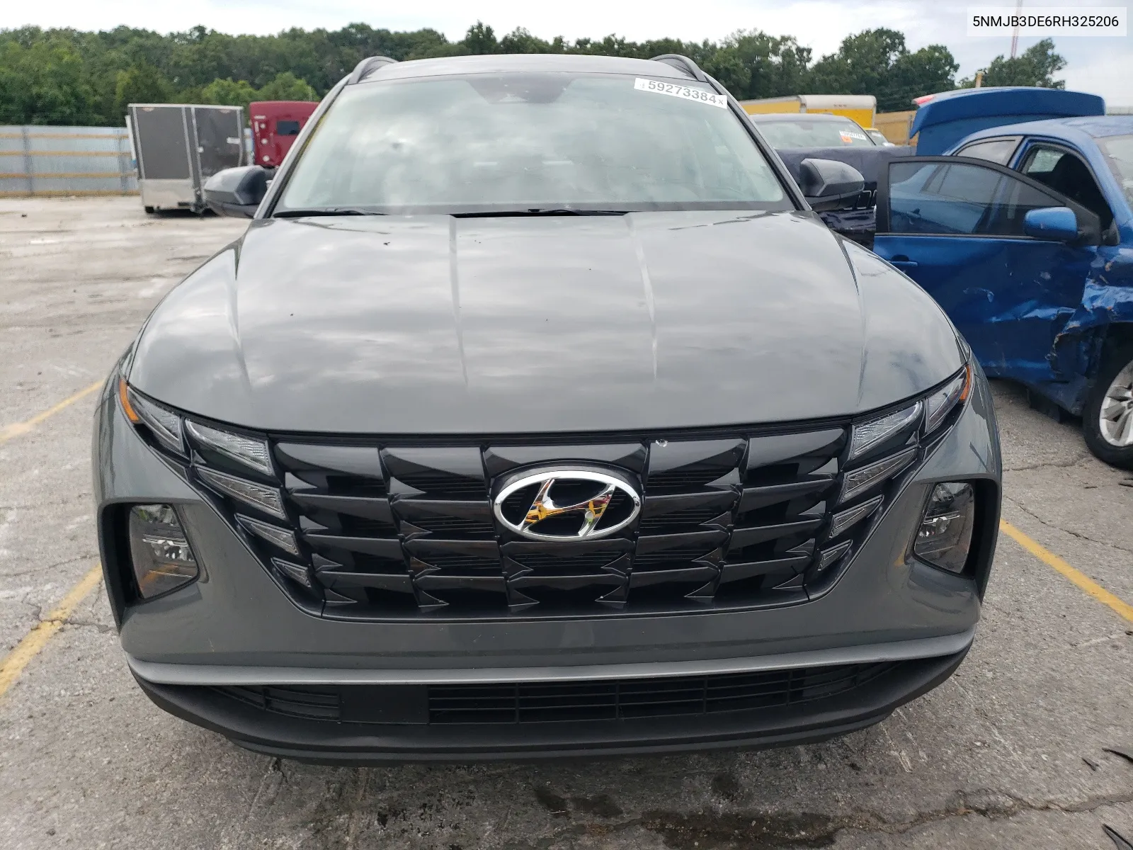 2024 Hyundai Tucson Sel VIN: 5NMJB3DE6RH325206 Lot: 59273384