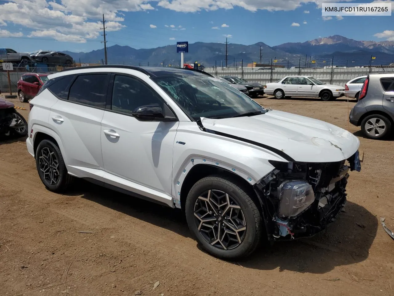 2024 Hyundai Tucson N Line VIN: KM8JFCD11RU167265 Lot: 60718624