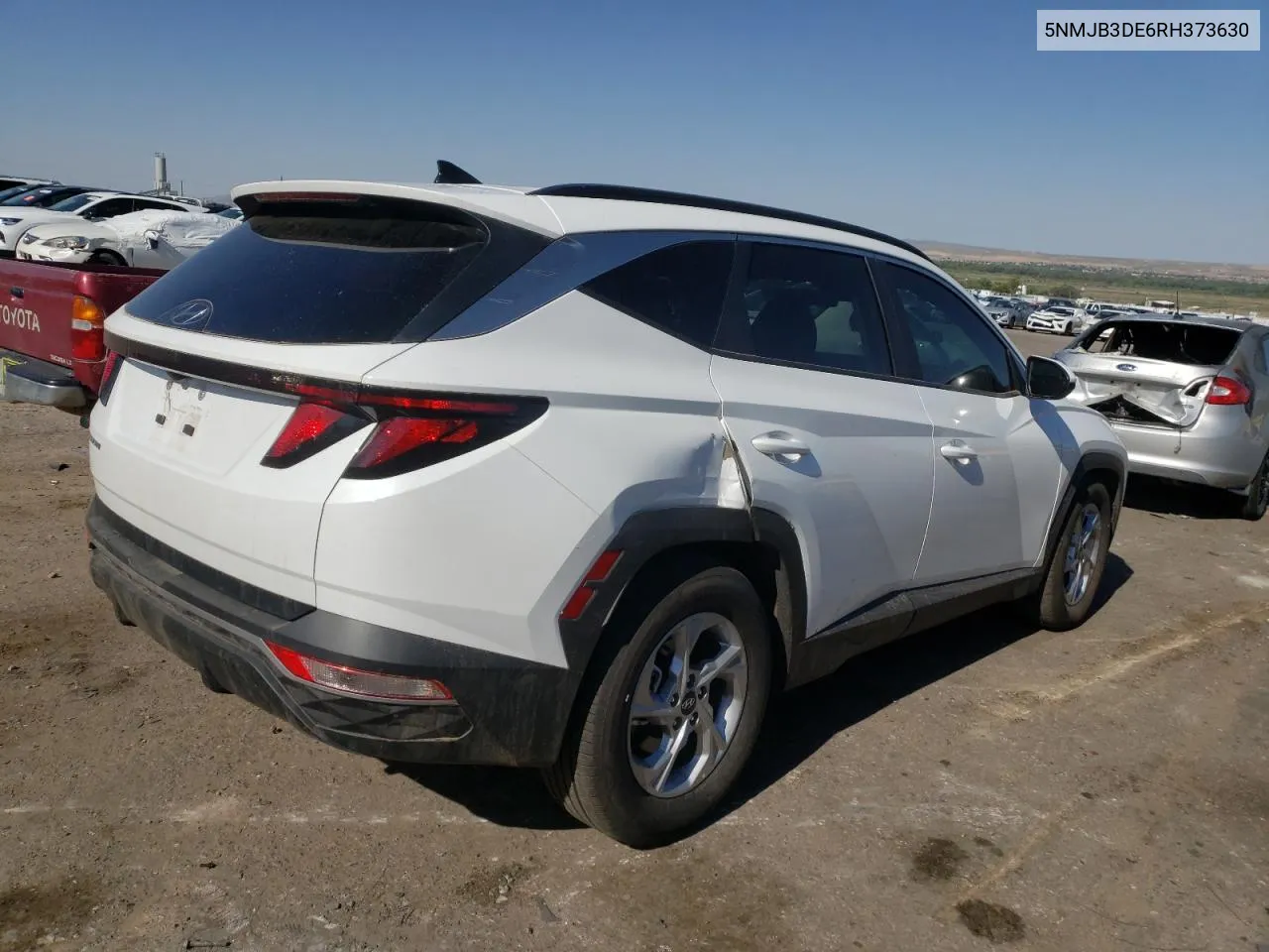 2024 Hyundai Tucson Sel VIN: 5NMJB3DE6RH373630 Lot: 62315504