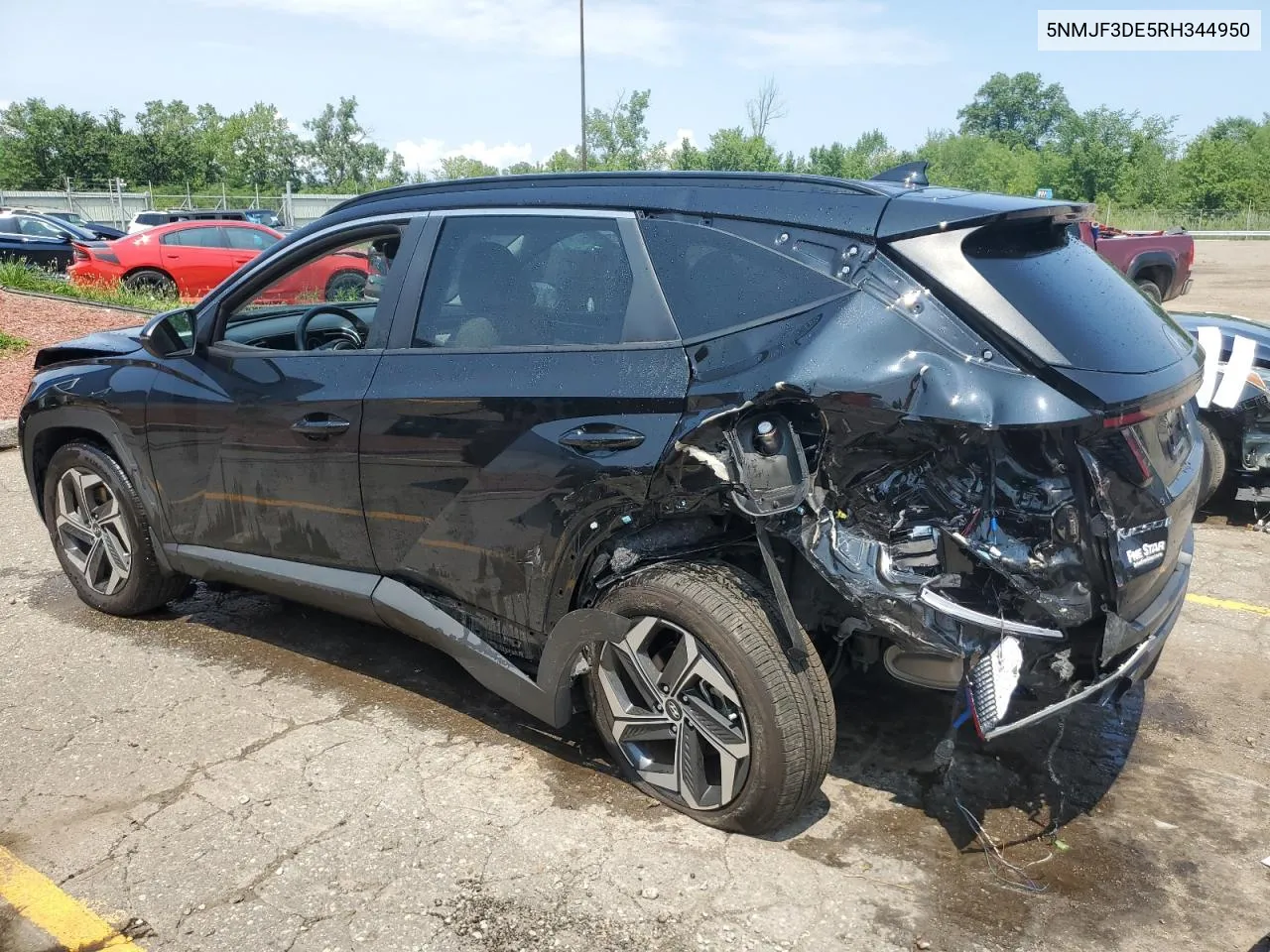 2024 Hyundai Tucson Sel VIN: 5NMJF3DE5RH344950 Lot: 63012764