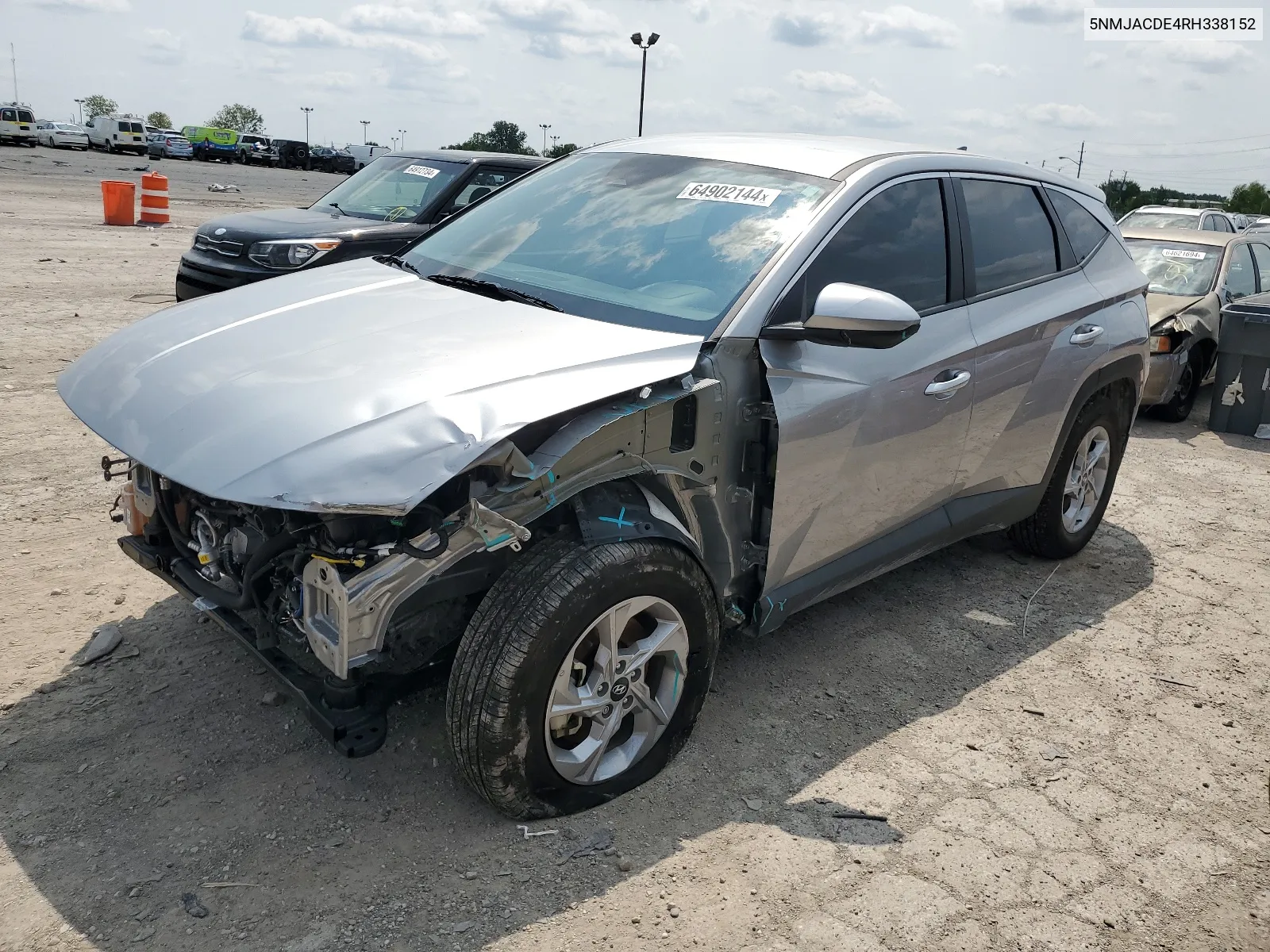 2024 Hyundai Tucson Se VIN: 5NMJACDE4RH338152 Lot: 64902144