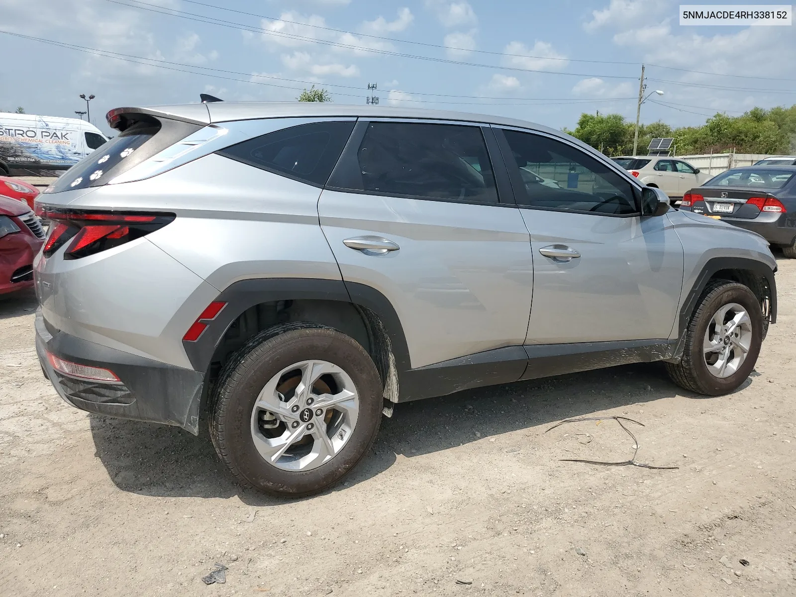 2024 Hyundai Tucson Se VIN: 5NMJACDE4RH338152 Lot: 64902144