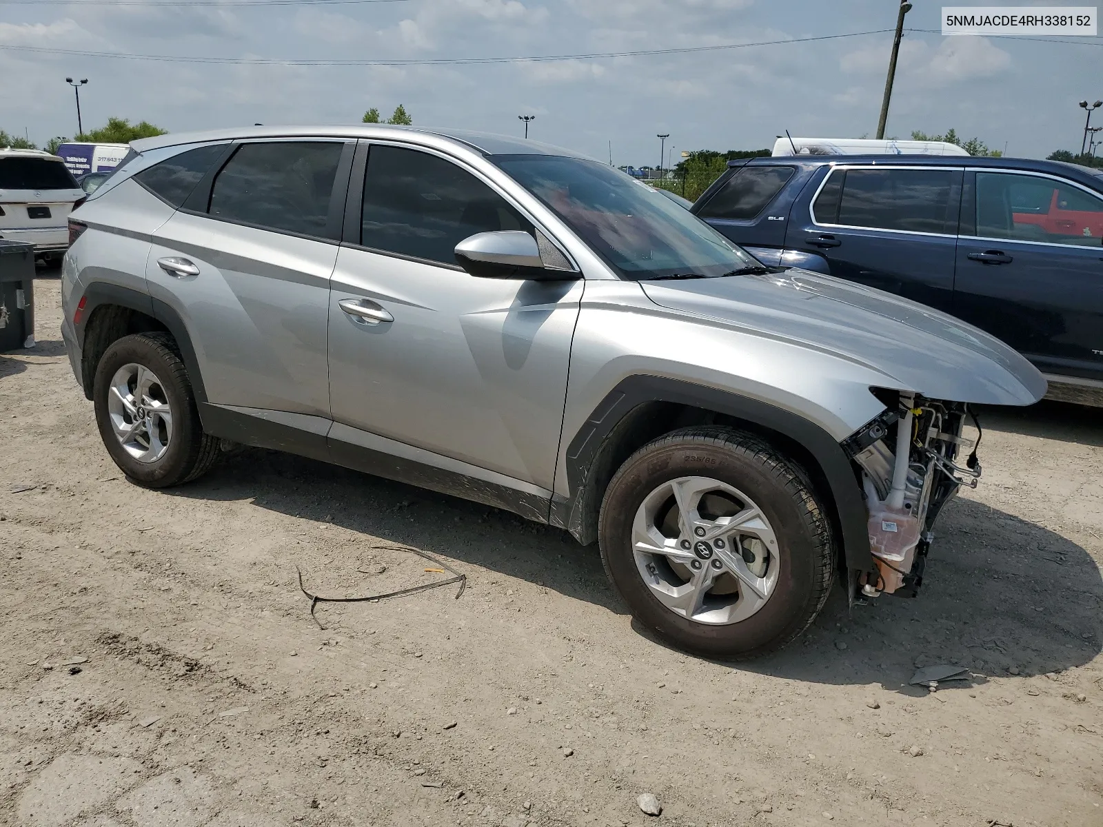 2024 Hyundai Tucson Se VIN: 5NMJACDE4RH338152 Lot: 64902144