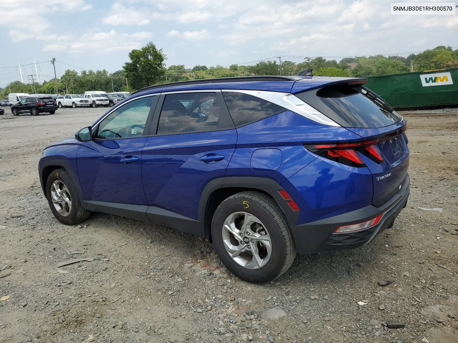 2024 Hyundai Tucson Sel VIN: 5NMJB3DE1RH300570 Lot: 66005934