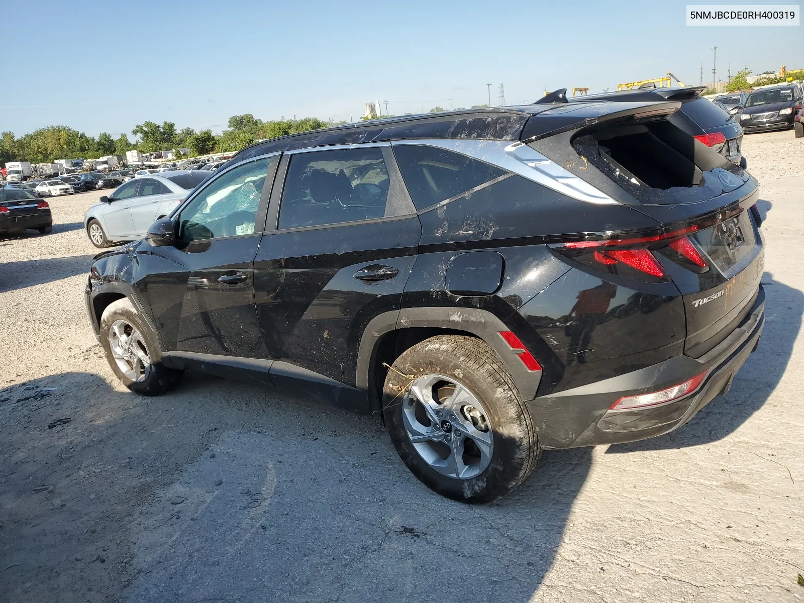 2024 Hyundai Tucson Sel VIN: 5NMJBCDE0RH400319 Lot: 66233444