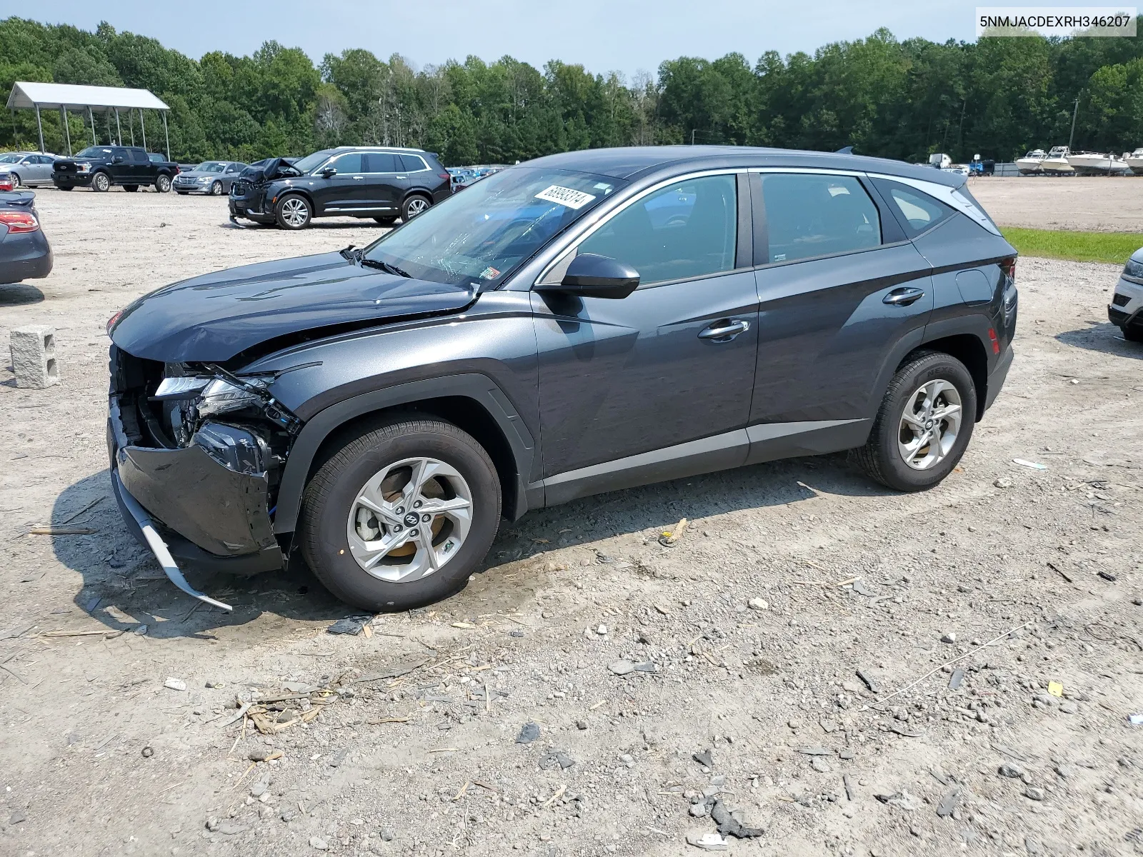 2024 Hyundai Tucson Se VIN: 5NMJACDEXRH346207 Lot: 68993314