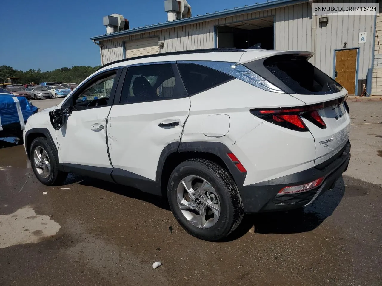 2024 Hyundai Tucson Sel VIN: 5NMJBCDE0RH416424 Lot: 70309414