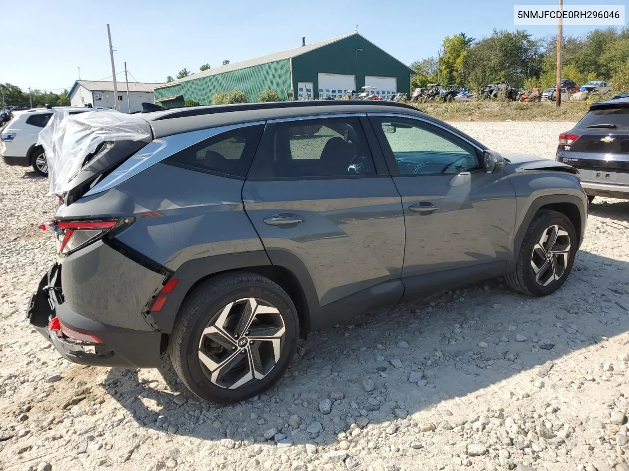 2024 Hyundai Tucson Sel VIN: 5NMJFCDE0RH296046 Lot: 71350734