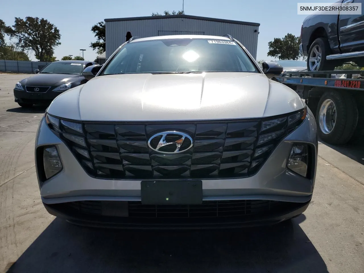 2024 Hyundai Tucson Sel VIN: 5NMJF3DE2RH308357 Lot: 71963384