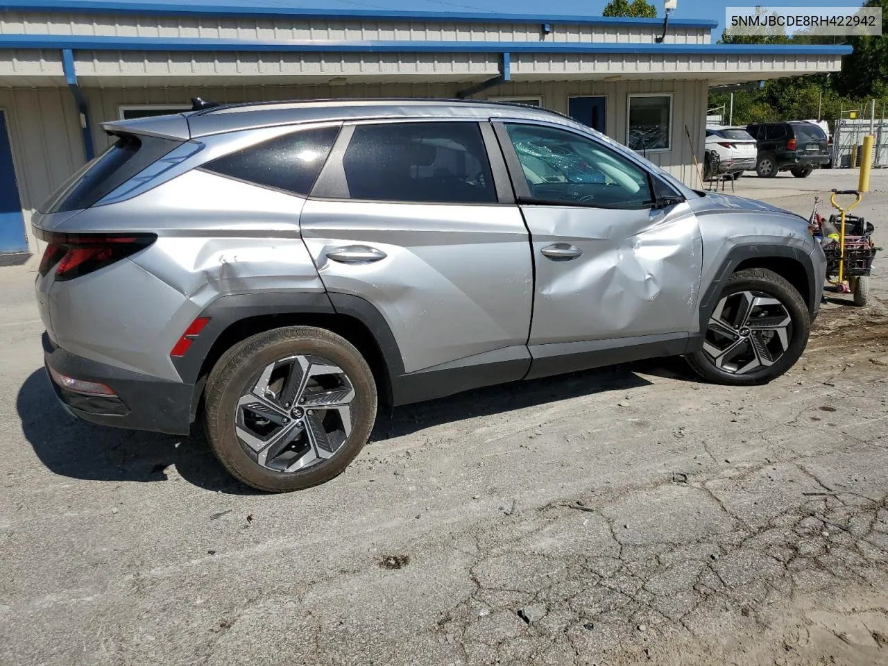 2024 Hyundai Tucson Sel VIN: 5NMJBCDE8RH422942 Lot: 72207444