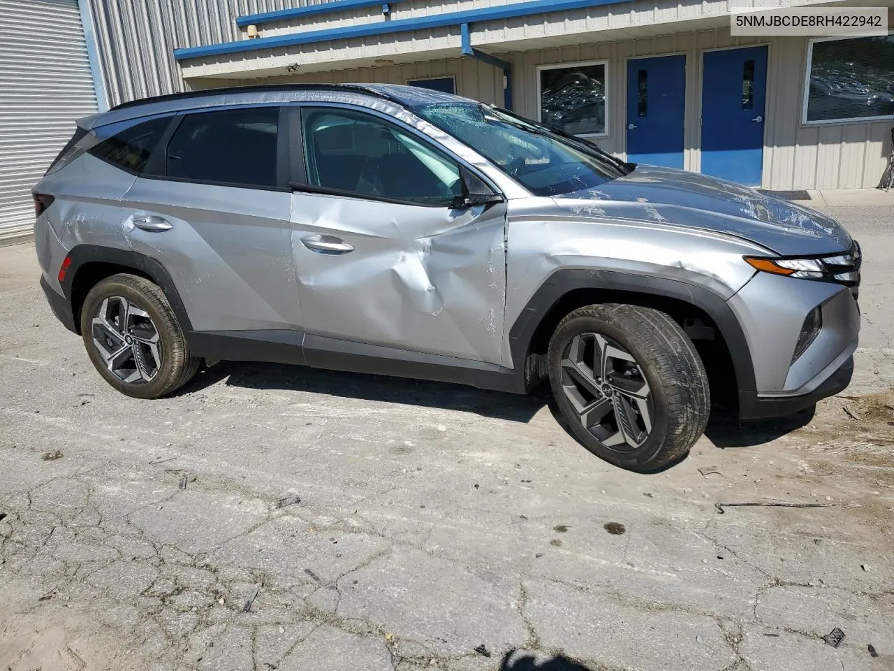 2024 Hyundai Tucson Sel VIN: 5NMJBCDE8RH422942 Lot: 72207444