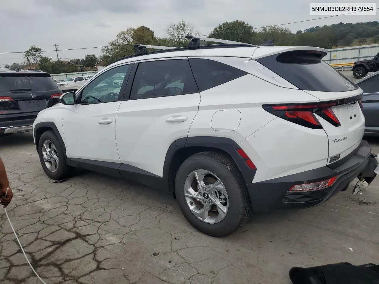 2024 Hyundai Tucson Sel VIN: 5NMJB3DE2RH379554 Lot: 72244254