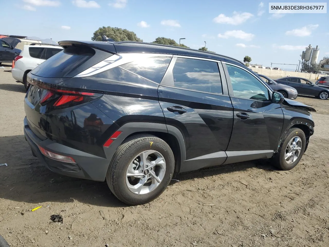 2024 Hyundai Tucson Sel VIN: 5NMJB3DE3RH367977 Lot: 72361614