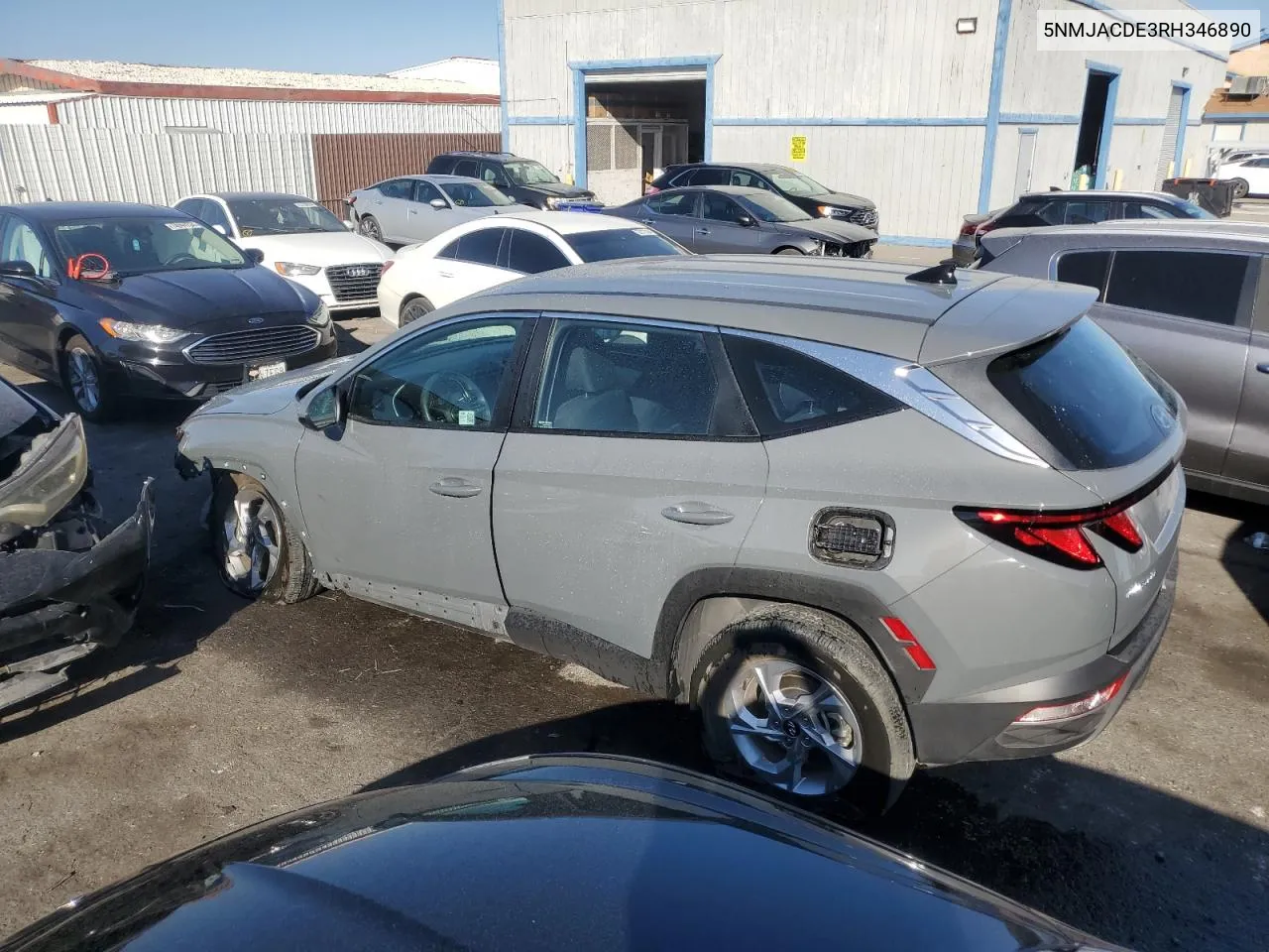 2024 Hyundai Tucson Se VIN: 5NMJACDE3RH346890 Lot: 72593104