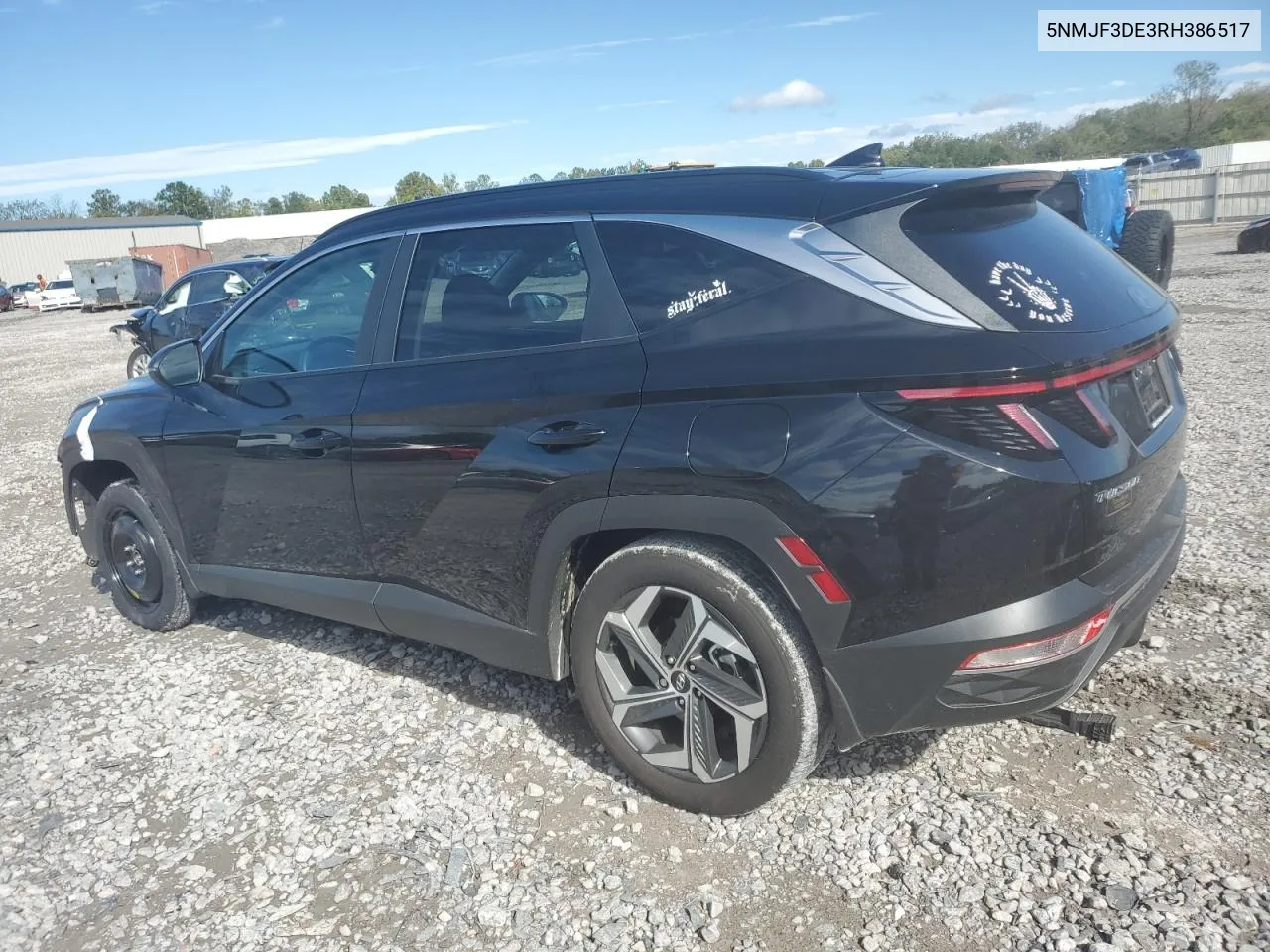 2024 Hyundai Tucson Sel VIN: 5NMJF3DE3RH386517 Lot: 73196344