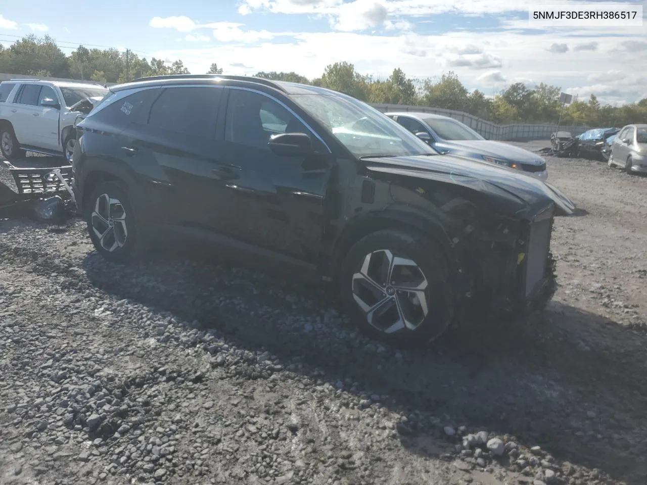 2024 Hyundai Tucson Sel VIN: 5NMJF3DE3RH386517 Lot: 73196344