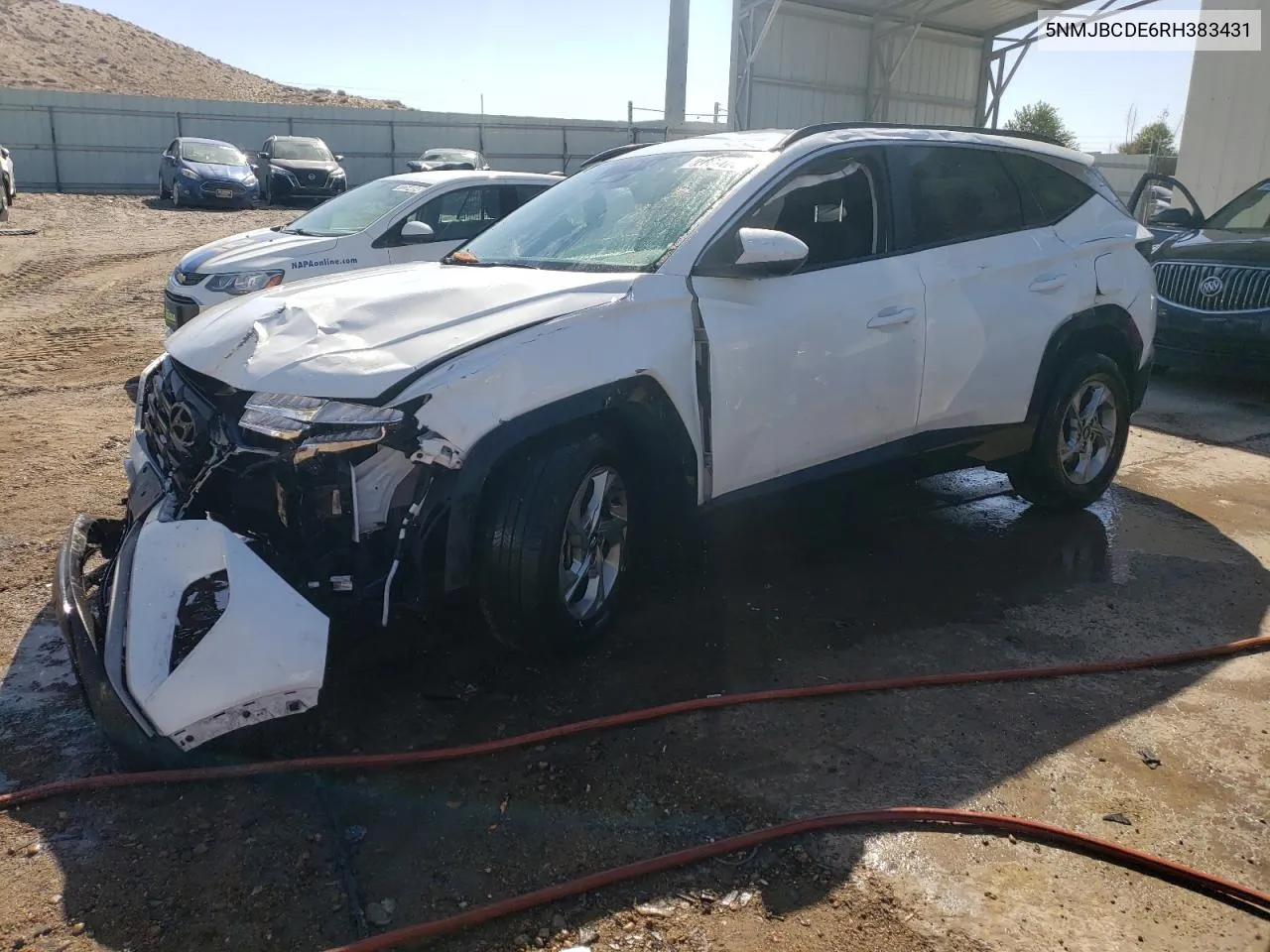 2024 Hyundai Tucson Sel VIN: 5NMJBCDE6RH383431 Lot: 73869104