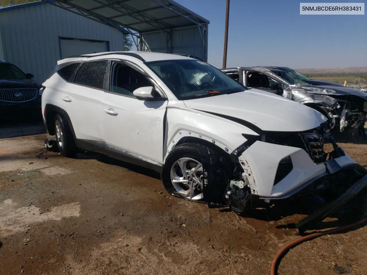 2024 Hyundai Tucson Sel VIN: 5NMJBCDE6RH383431 Lot: 73869104