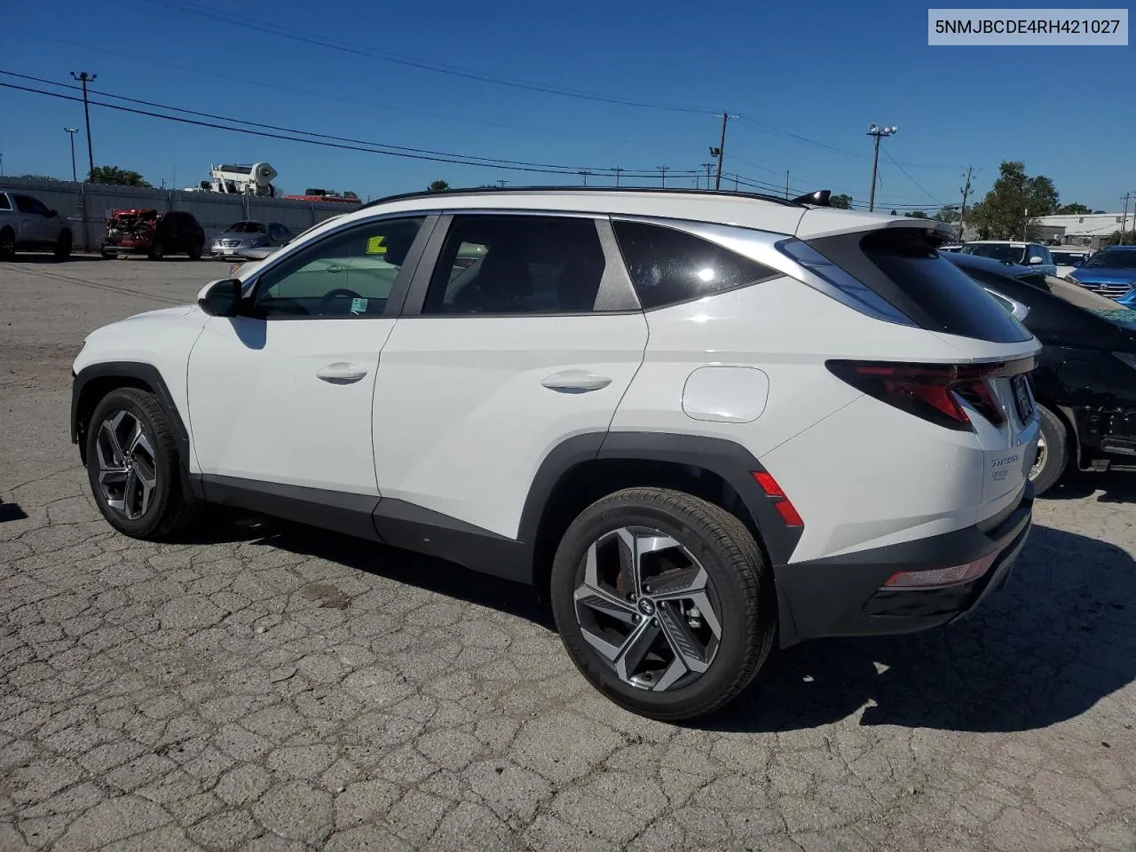 2024 Hyundai Tucson Sel VIN: 5NMJBCDE4RH421027 Lot: 73939344