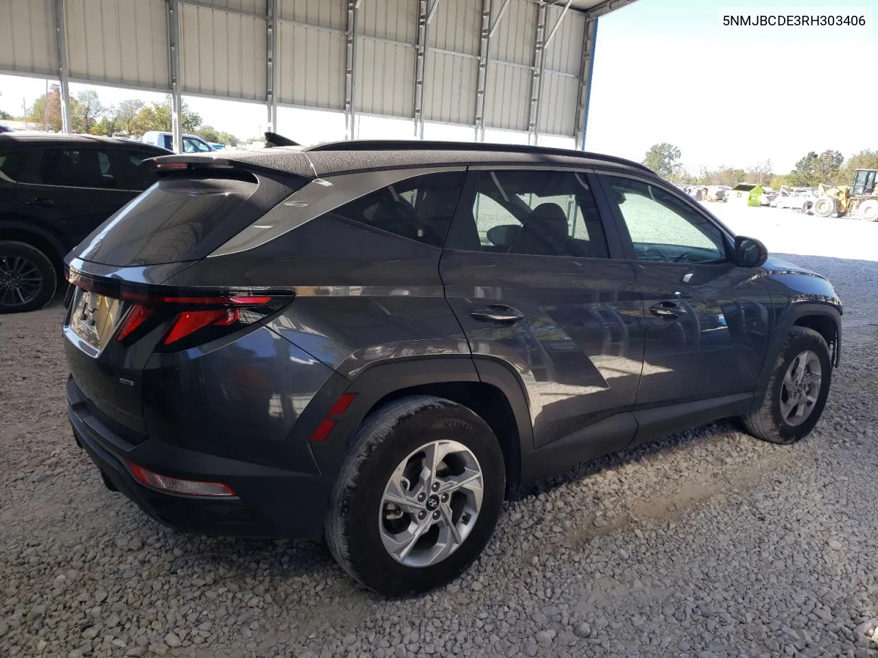 2024 Hyundai Tucson Sel VIN: 5NMJBCDE3RH303406 Lot: 74536594