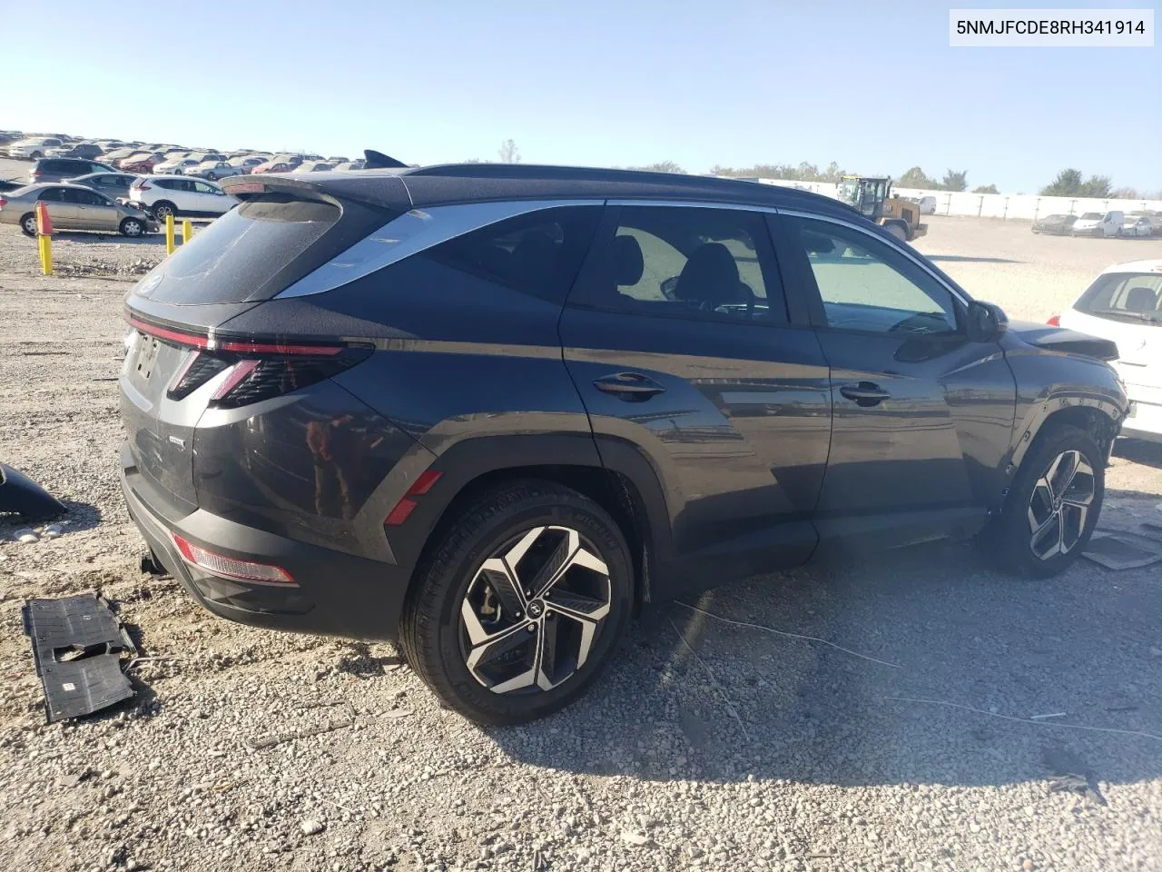 2024 Hyundai Tucson Sel VIN: 5NMJFCDE8RH341914 Lot: 74542924