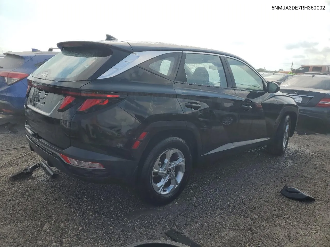 2024 Hyundai Tucson Se VIN: 5NMJA3DE7RH360002 Lot: 74557774