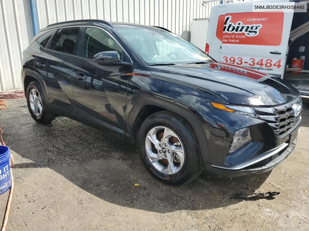 2024 Hyundai Tucson Sel VIN: 5NMJB3DE3RH358440 Lot: 74699404