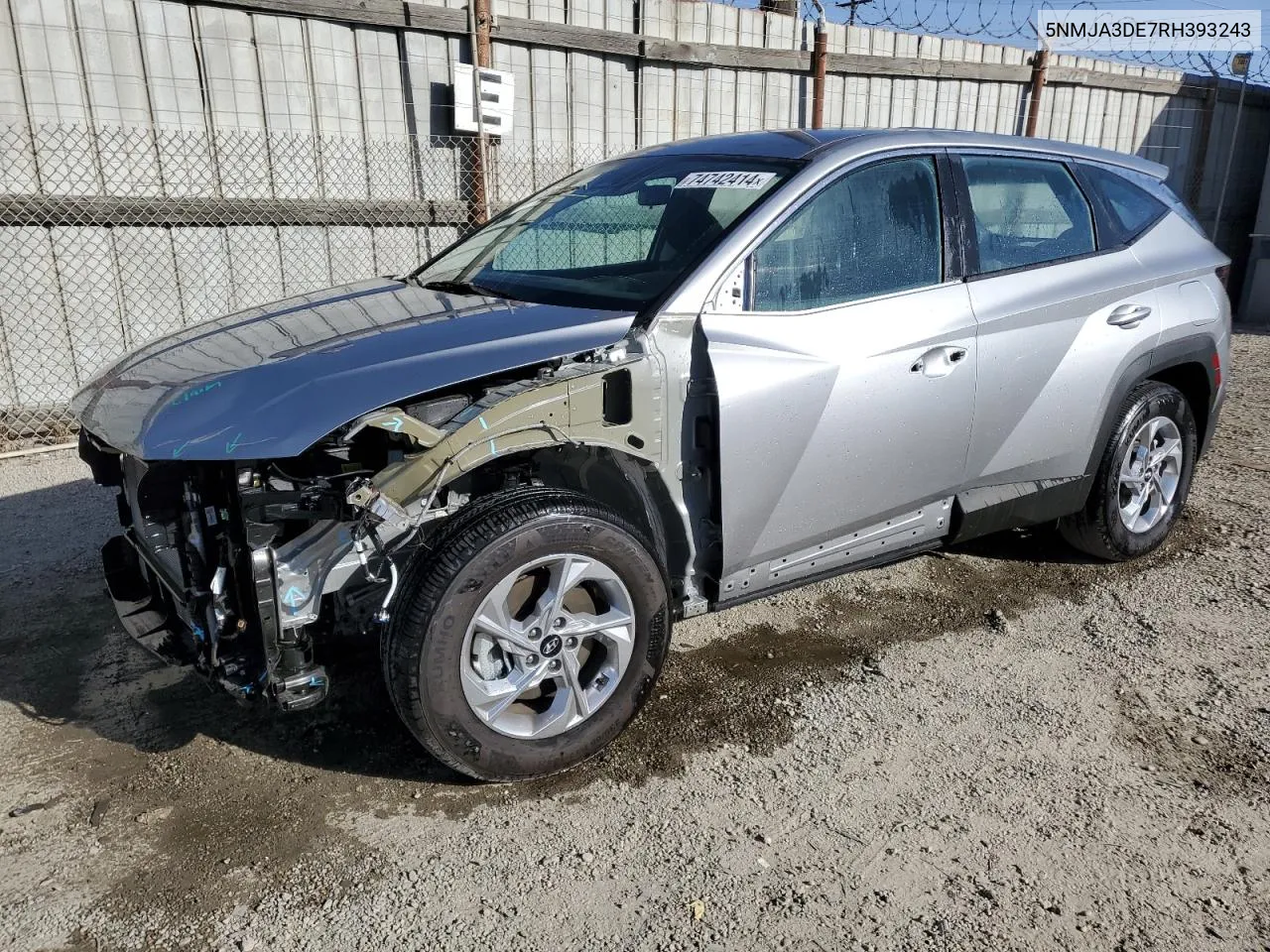 5NMJA3DE7RH393243 2024 Hyundai Tucson Se