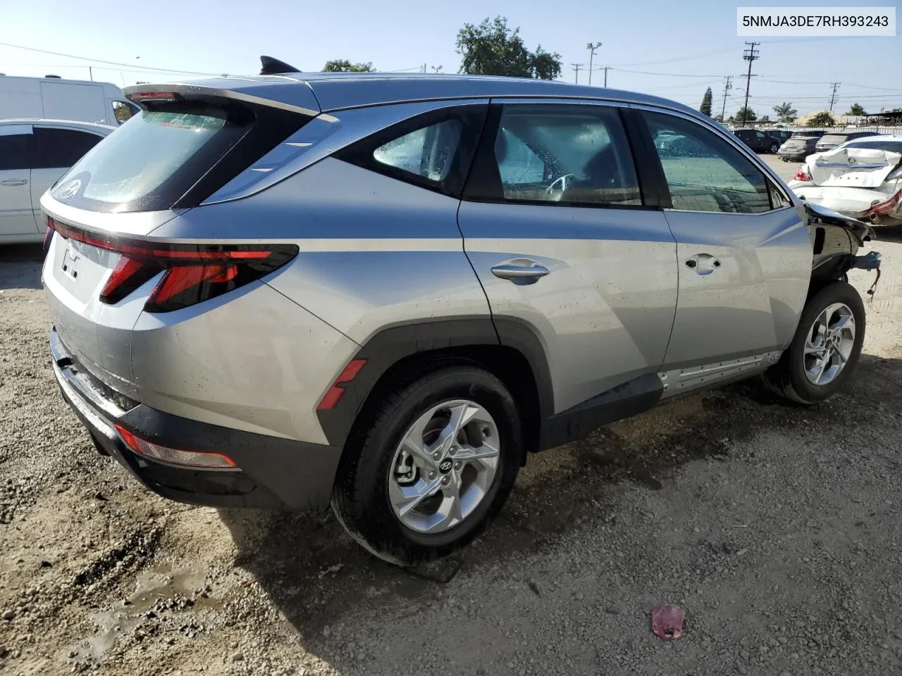 2024 Hyundai Tucson Se VIN: 5NMJA3DE7RH393243 Lot: 74742414