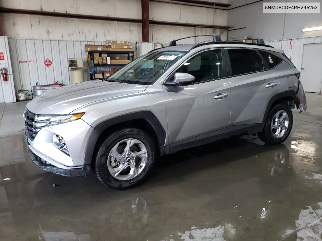 2024 Hyundai Tucson Sel VIN: 5NMJBCDE4RH295252 Lot: 75043024