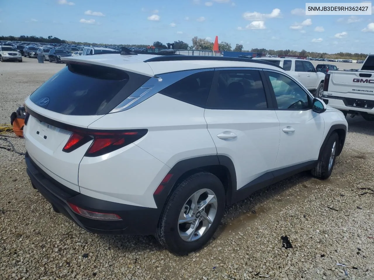 2024 Hyundai Tucson Sel VIN: 5NMJB3DE9RH362427 Lot: 75179244