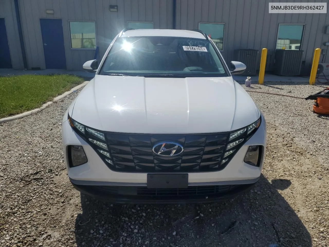 2024 Hyundai Tucson Sel VIN: 5NMJB3DE9RH362427 Lot: 75179244