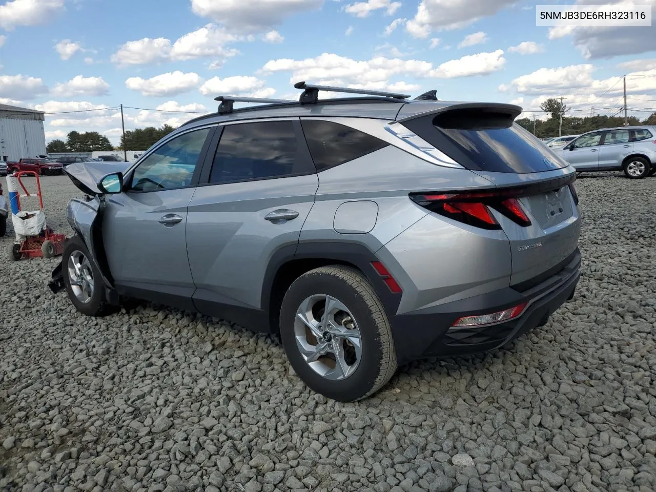 2024 Hyundai Tucson Sel VIN: 5NMJB3DE6RH323116 Lot: 75212754