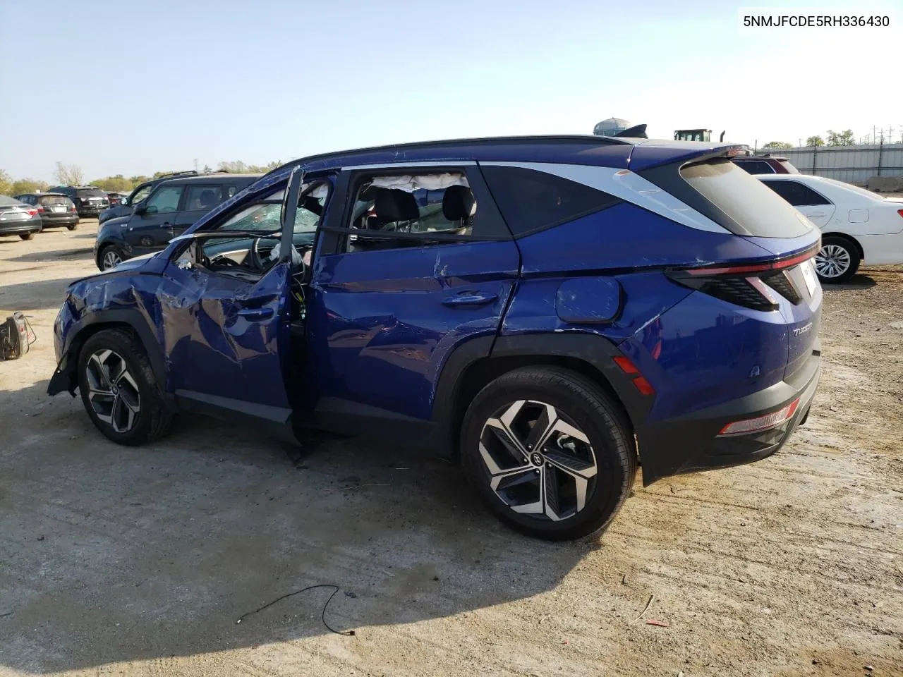 2024 Hyundai Tucson Sel VIN: 5NMJFCDE5RH336430 Lot: 75589464