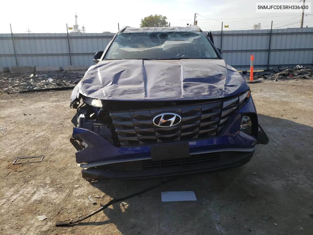 2024 Hyundai Tucson Sel VIN: 5NMJFCDE5RH336430 Lot: 75589464