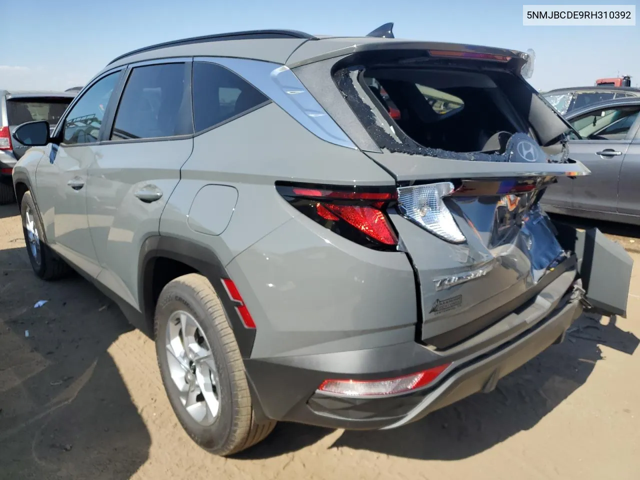 2024 Hyundai Tucson Sel VIN: 5NMJBCDE9RH310392 Lot: 75671974