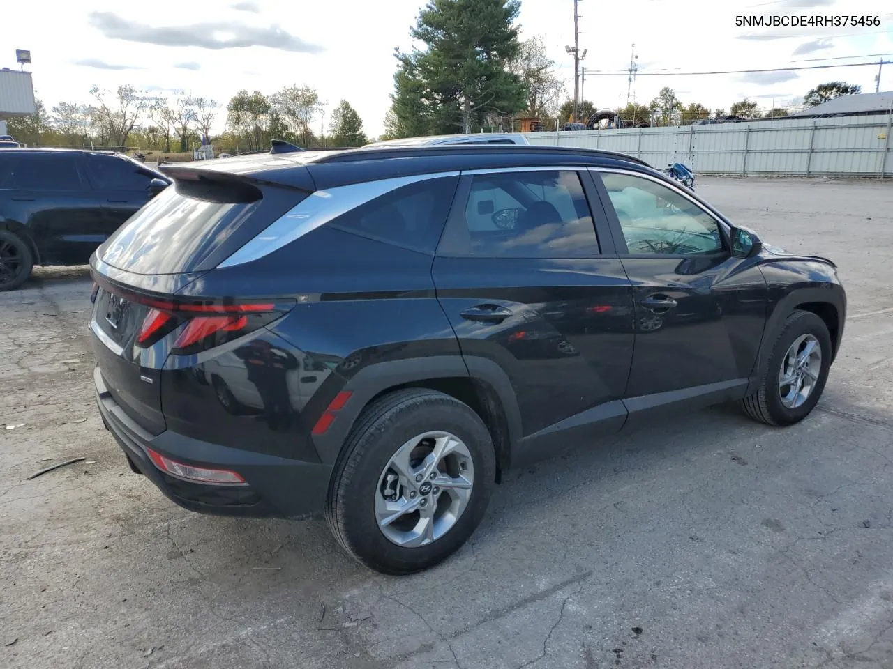 2024 Hyundai Tucson Sel VIN: 5NMJBCDE4RH375456 Lot: 75702864