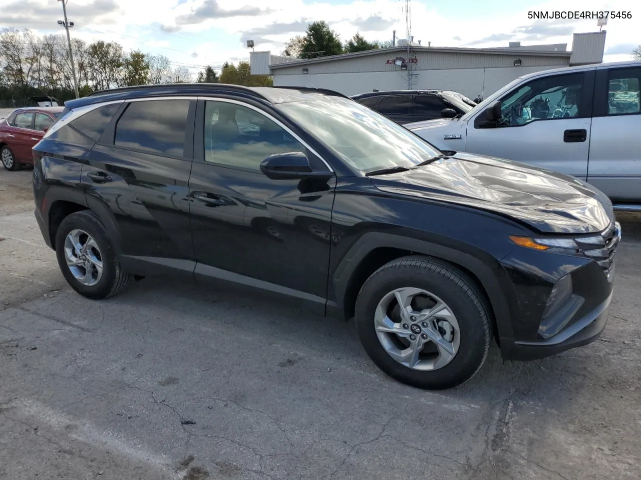 2024 Hyundai Tucson Sel VIN: 5NMJBCDE4RH375456 Lot: 75702864