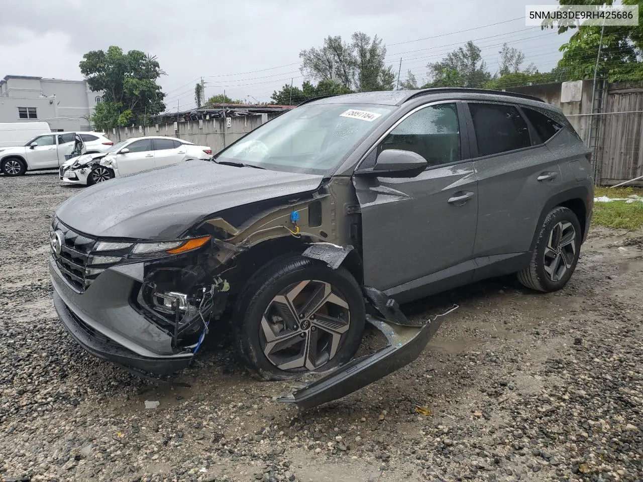 2024 Hyundai Tucson Sel VIN: 5NMJB3DE9RH425686 Lot: 75891184