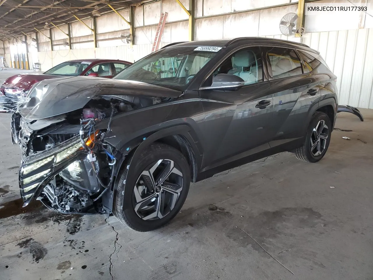 2024 Hyundai Tucson Limited VIN: KM8JECD11RU177393 Lot: 75899294