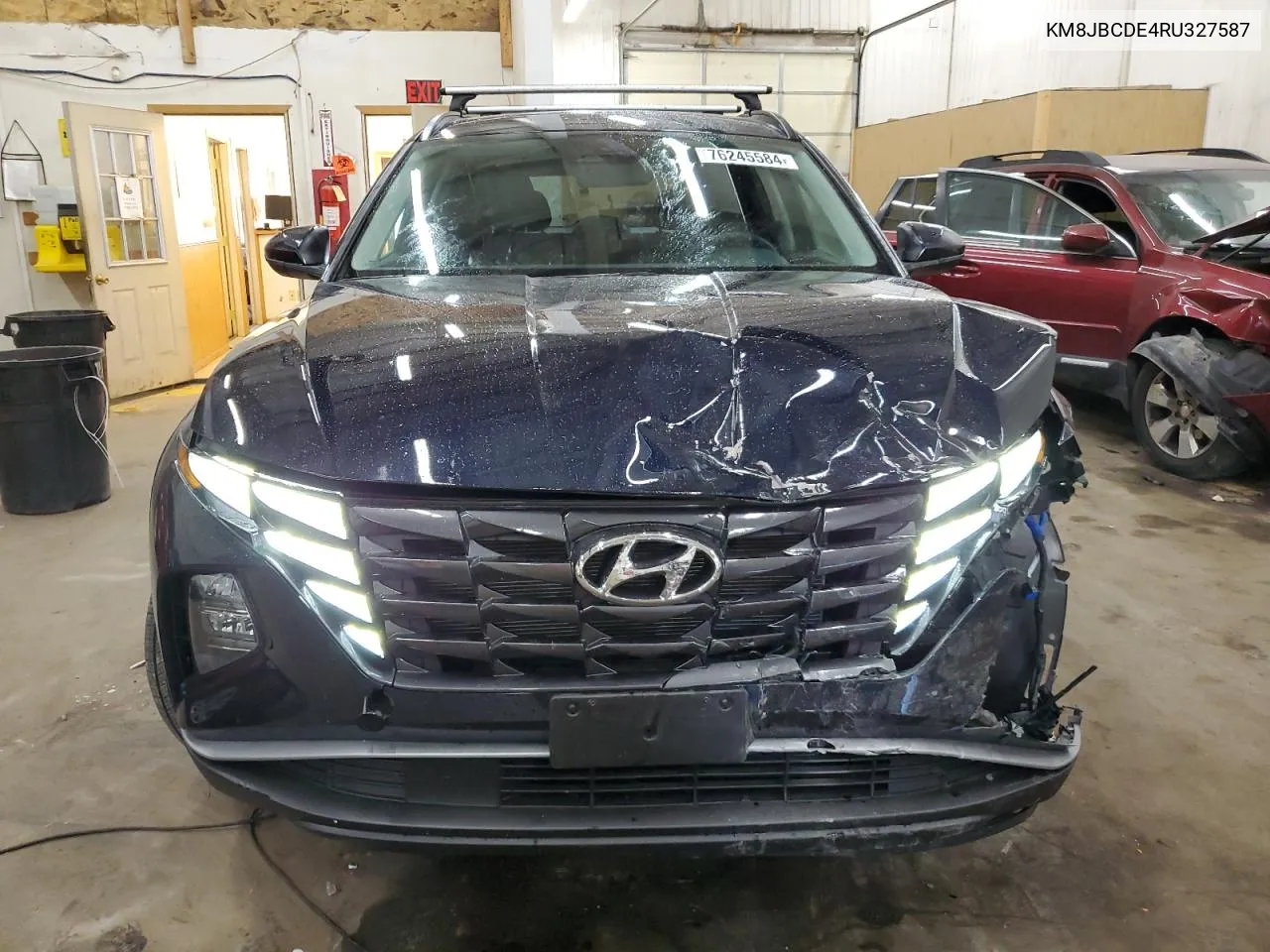 2024 Hyundai Tucson Sel VIN: KM8JBCDE4RU327587 Lot: 76245584