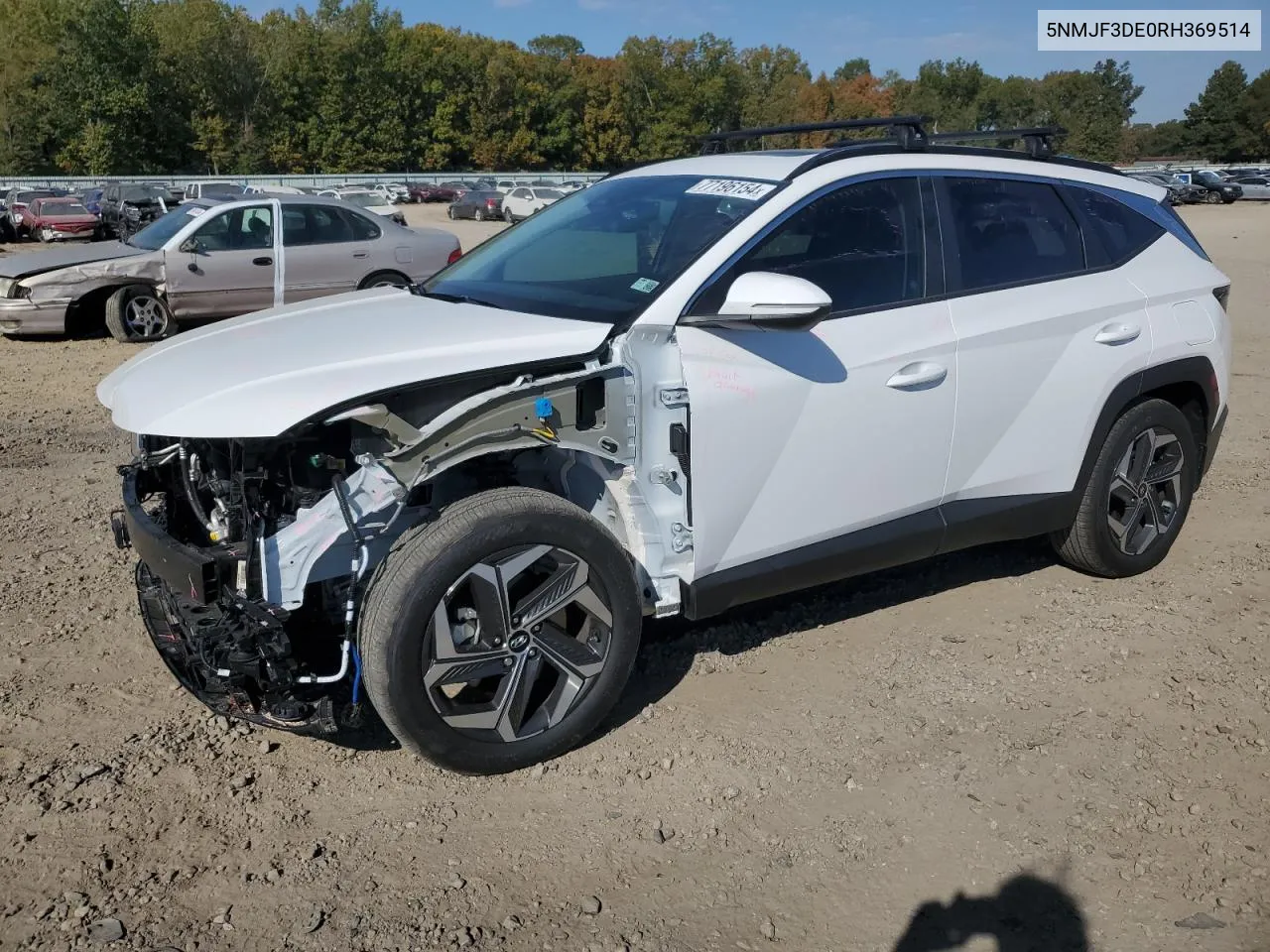 2024 Hyundai Tucson Sel VIN: 5NMJF3DE0RH369514 Lot: 77196154