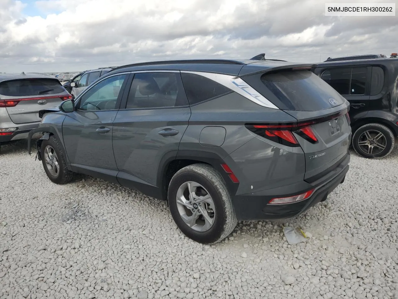 2024 Hyundai Tucson Sel VIN: 5NMJBCDE1RH300262 Lot: 77901584