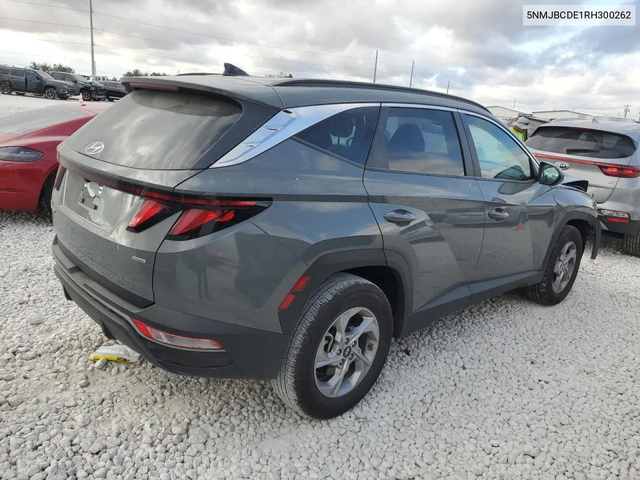 2024 Hyundai Tucson Sel VIN: 5NMJBCDE1RH300262 Lot: 77901584