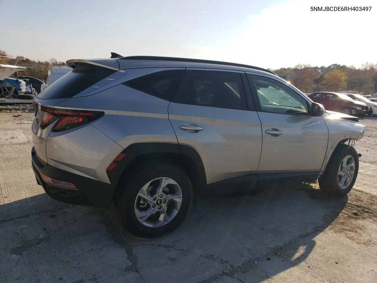 2024 Hyundai Tucson Sel VIN: 5NMJBCDE6RH403497 Lot: 78179274